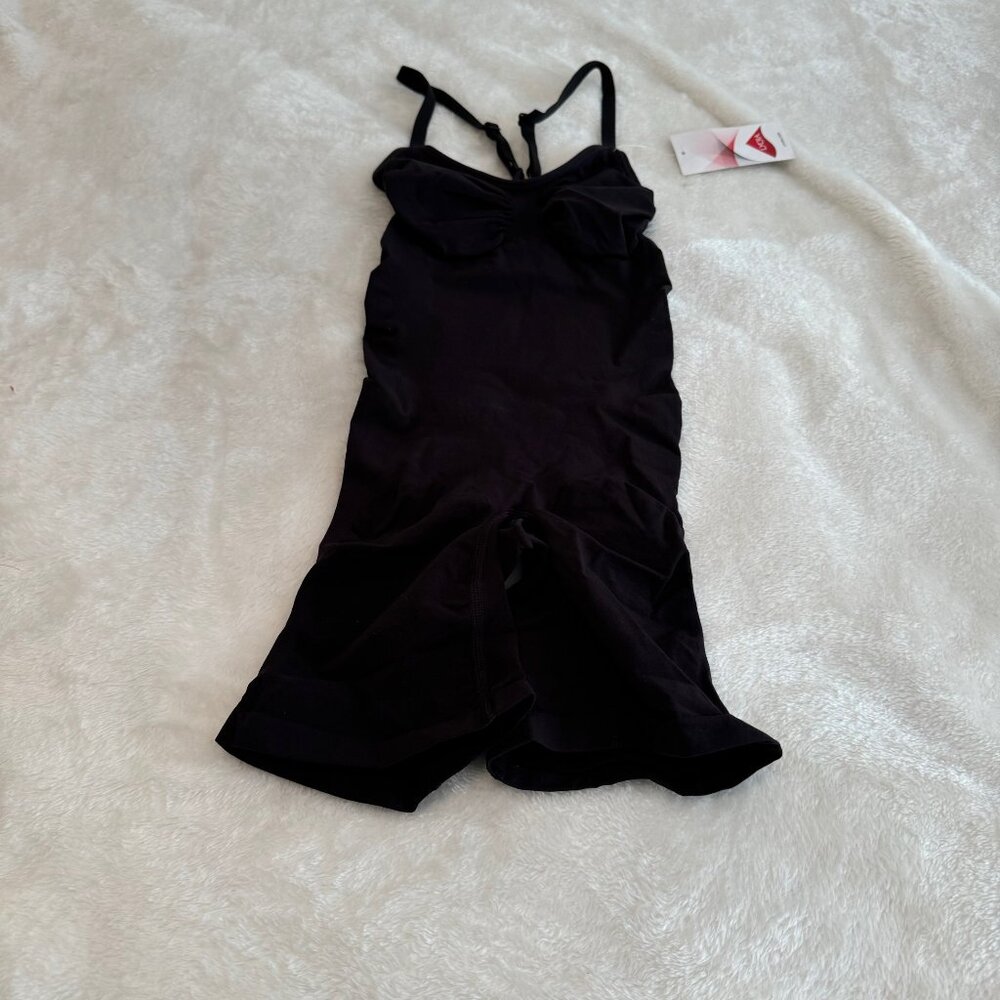 ShaperX NIB 5218 Black Seamless Full Body Control Shapewear Size S/M